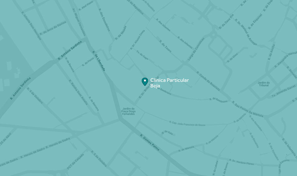 Clínica Particular de Beja — mapa