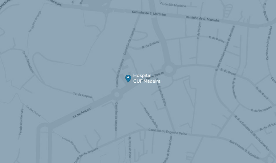 Hospital Particular da Madeira — mapa