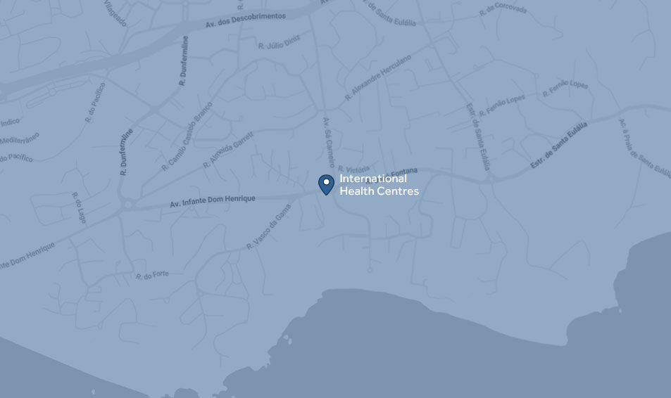 International Health Centres - Albufeira — mapa